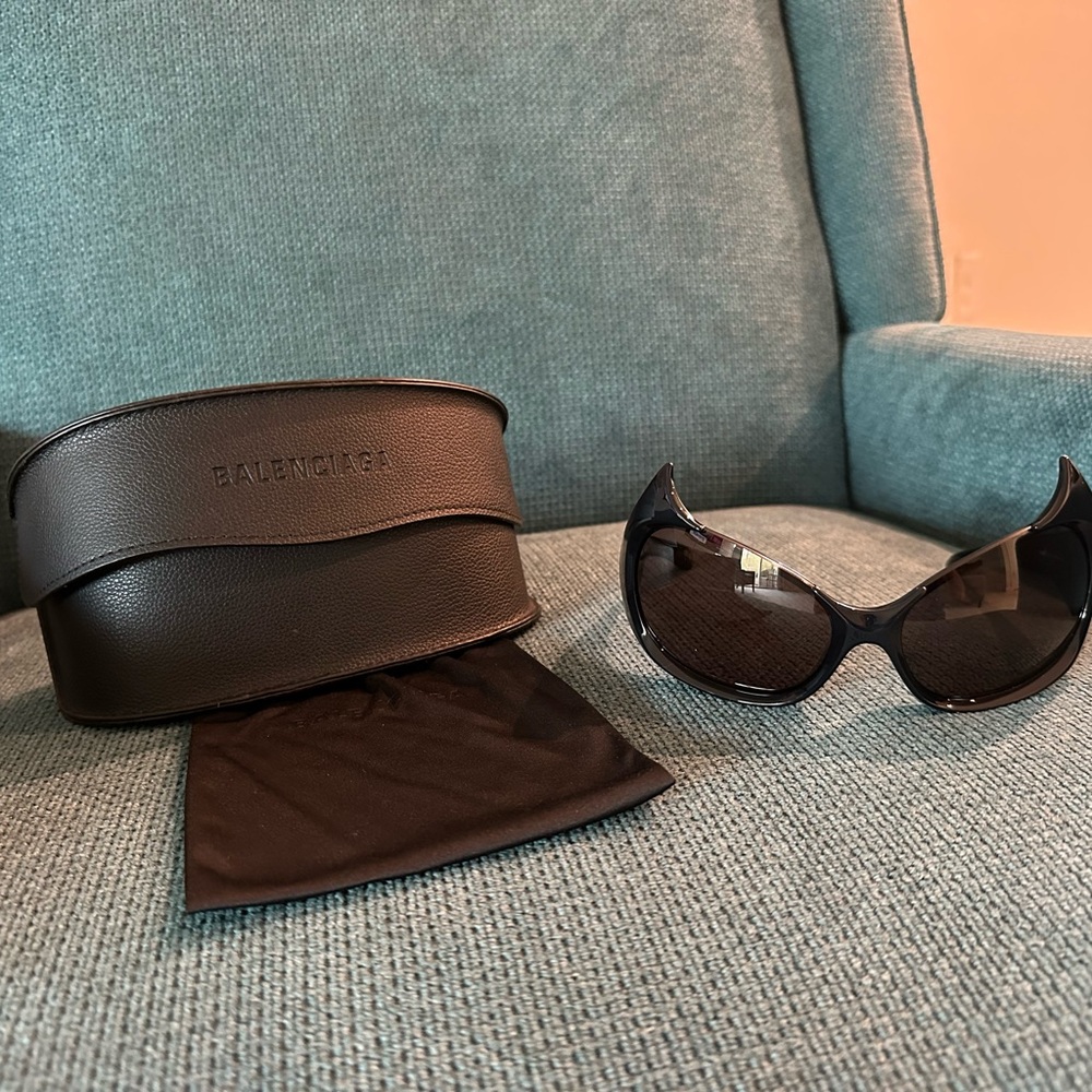 Balenciaga Cat-eye Gotham Sunglasses